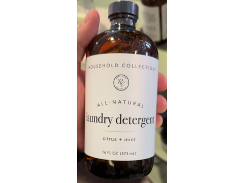 Rowe Casa Organics All Natural Laundry Detergent, Citrus + Mint, 16 fl oz/473 mL