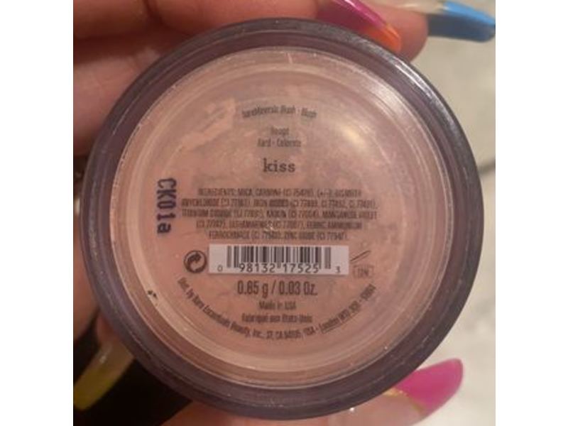 bareMinerals Blush, Kiss, 0.03 oz/0.85 g