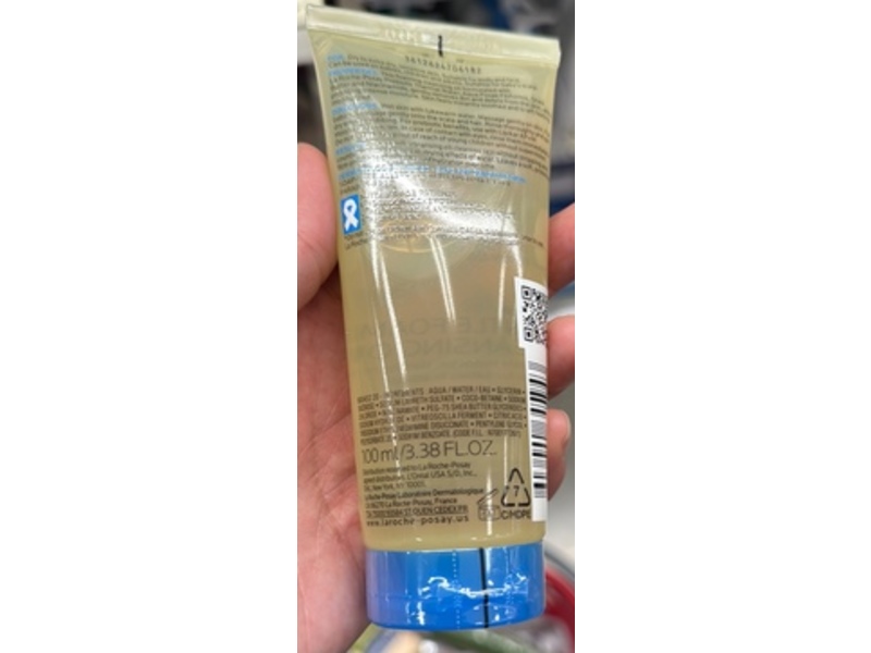 La Roche-Posay Lipikar AP+ Gentle Foaming Cleansing Oil, 3.38 fl oz/100 mL