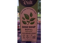 Cleancult Dish Soap Refill, Fresh Basil, 32 fl oz/946 mL - thumbnail 2