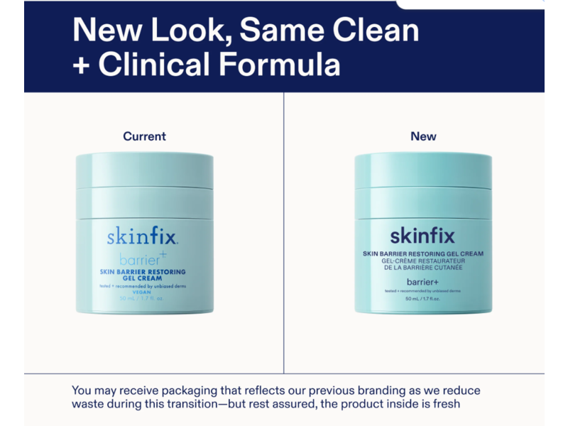 Skinfix Barrier+ Skin Barrier Restoring Gel Cream, 1.7 fl oz/ 50 mL