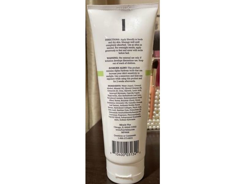 Miracle Plus Cracked Heel Rough Spot Cream, 8 fl oz/237 mL