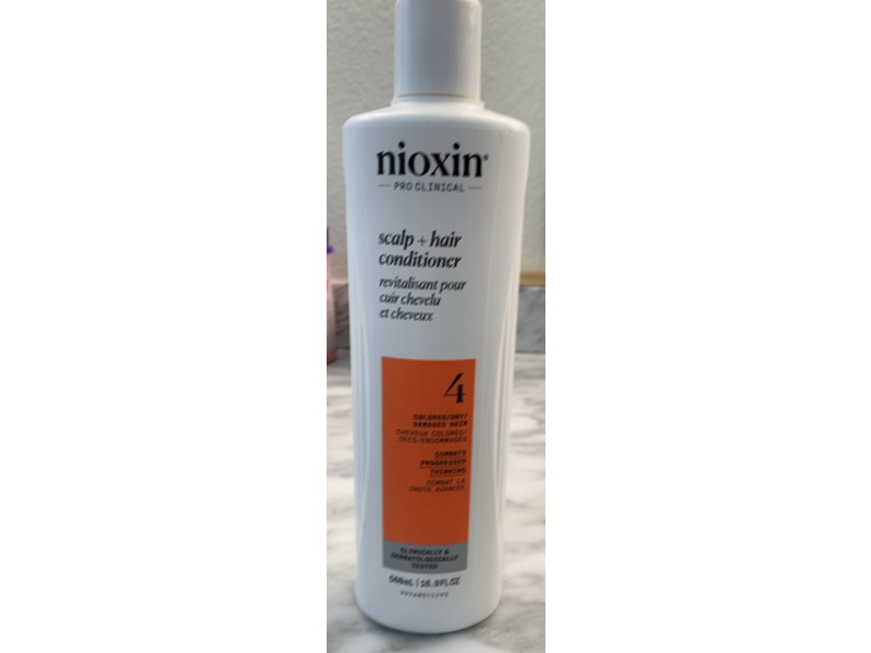 Nioxin Scalp + Hair Conditioner, System 4, 16.9 fl oz/500 mL