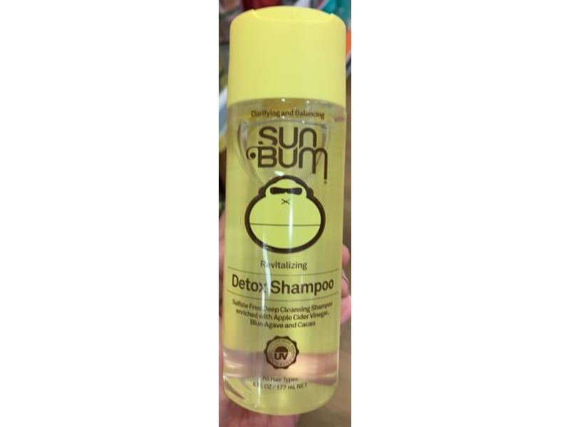 Sun Bum Revitalizing Detox Shampoo, 6 fl oz/177 mL