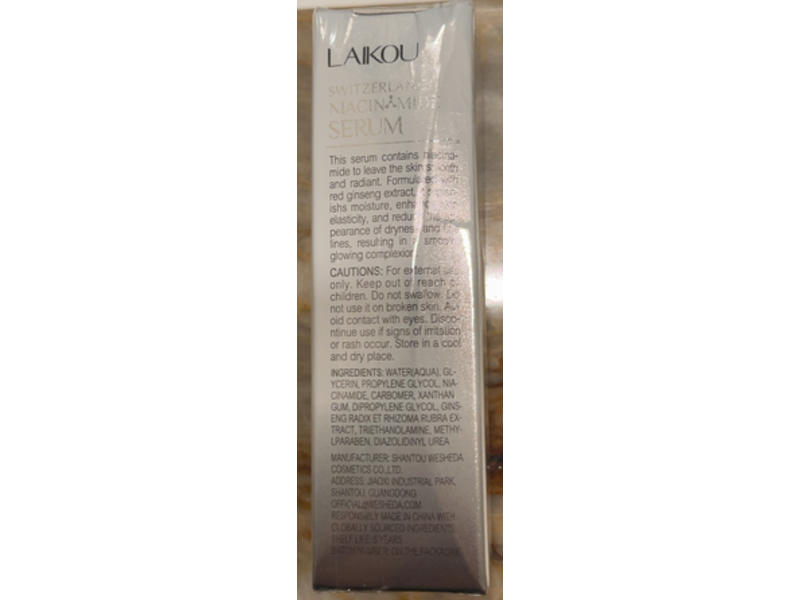 Laikou Switzerland Niacinamide Serum, 17 mL