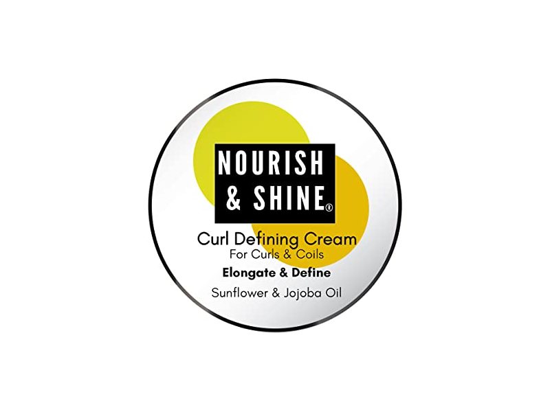 Nourish & Shine Curl Defining Cream, Sunflower & Jojoba Oil, 6 oz/170 g