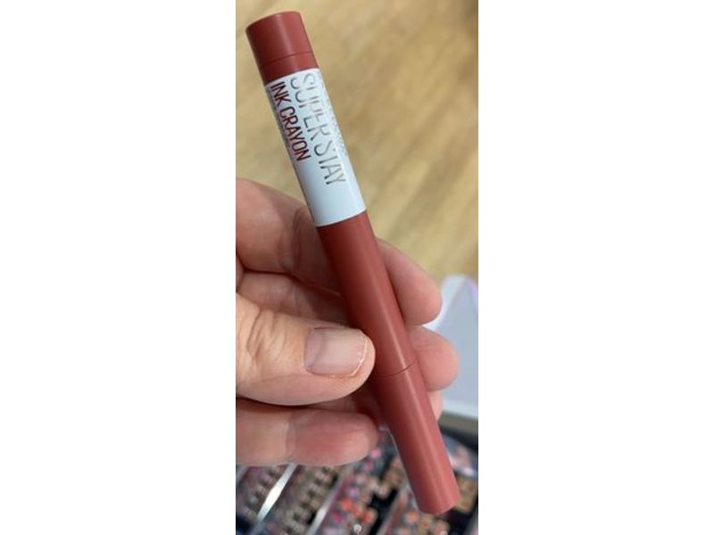 Maybelline Super Stay Ink Crayon Matte Longwear Lipstick, Change Is Good, 0.04 oz