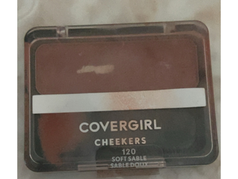 Covergirl Cheekers Blush, 120 Soft Sable 0.12 oz/3 g
