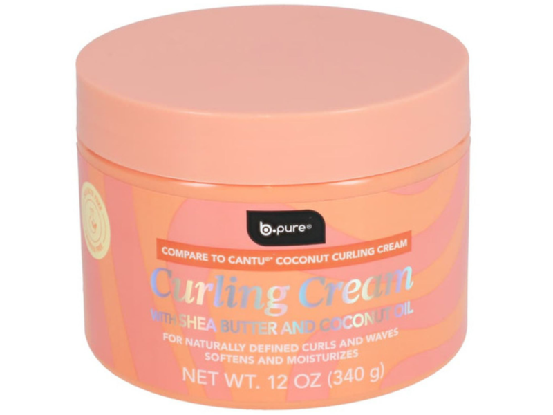 b.pure Curling Cream, Shea Butter & Coconut Oil, 12 oz/340 g