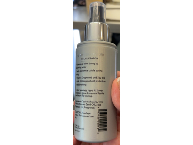 Yellow Strawberry Salon Fast Dry Accelerator, Grapeseed, 5 oz/147 mL