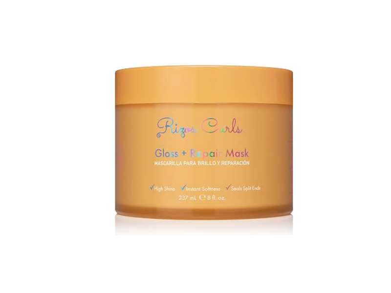 Rizos Curls Gloss+Repair Mask, 8 fl oz/237 mL