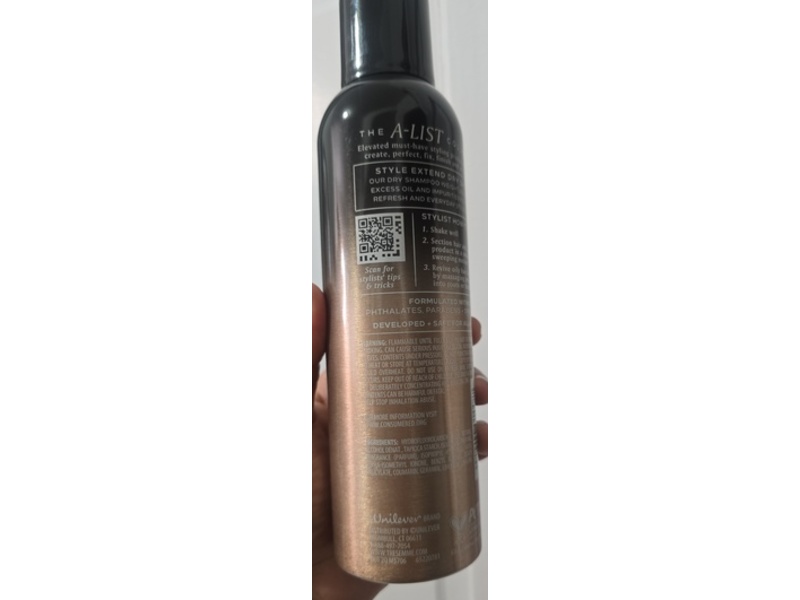 Tresemme Style Extend Dry Shampoo, 5.3 oz/150.2 g