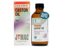J MAC BOTANICALS Organic Castor Oil, 4 oz/118 mL - thumbnail 1