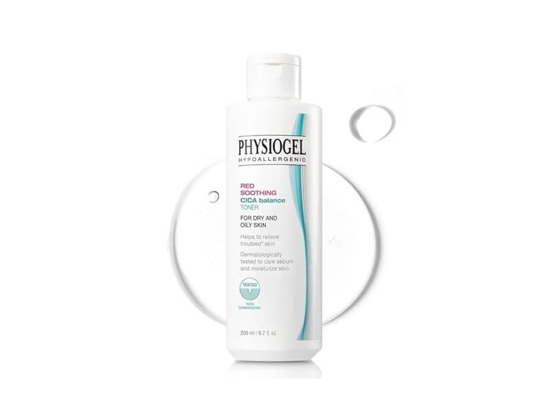 Physiogel Red Soothing Toner, Cica Balance, 6.7 fl oz/200 mL