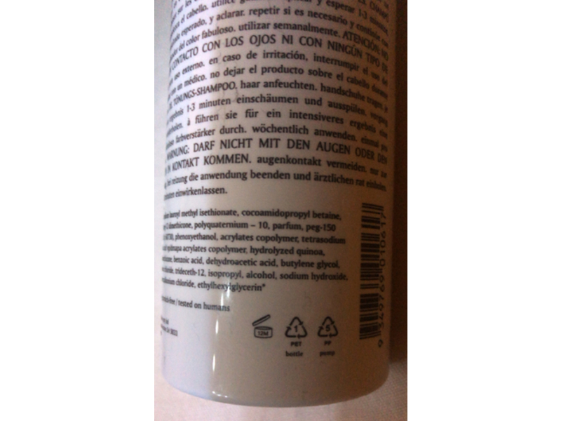 Evo Fabuloso Toning Shampoo, 8.4 fl oz/250 mL