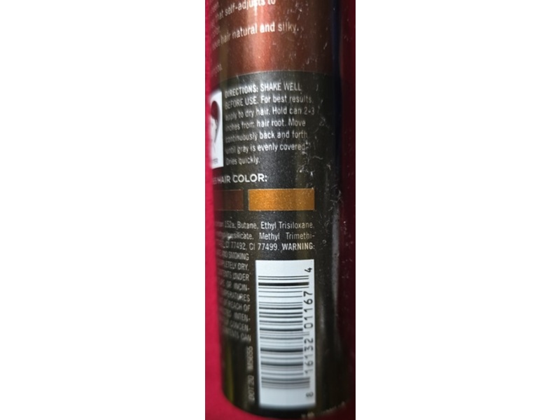 Gray Away Professional Temporary Root Concealer Touchup Spray, 02 Dark Brown, 2 oz/56.7 g