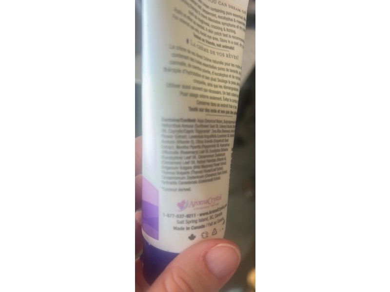 Aroma Crystal Gardener's Dream Cream, 3 fl oz/90 mL