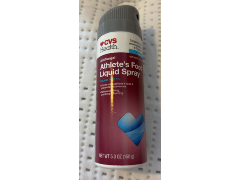 CVS Health Antifungal Athlete's Foot Liquid Spray, Tolnaftate 1%, 5.3 oz/150 g