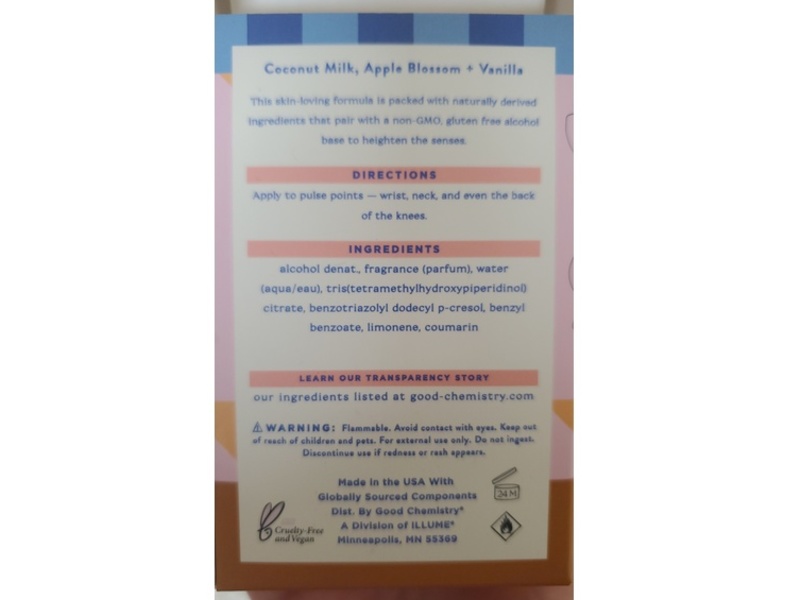 Good Chemistry Eau de Parfum, Cheerful Charmer, 1.69 fl oz/50 mL