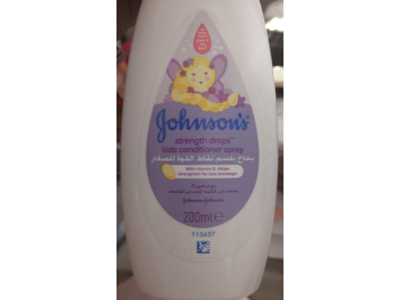 Johnson’S Strength Drops Kids Conditioner Spray, 200 mL