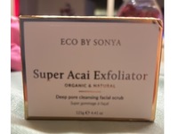 Eco By Sonya Super Acai Exfoliator Deep Pore Cleansing Facial Scrub, 4.41 oz/125 g - Image 3