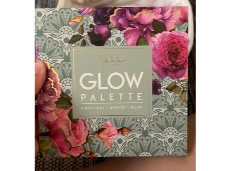 Nicole Miller New York Glow Palette Highlight + Bronze + Blush, 0.1 oz/3 g