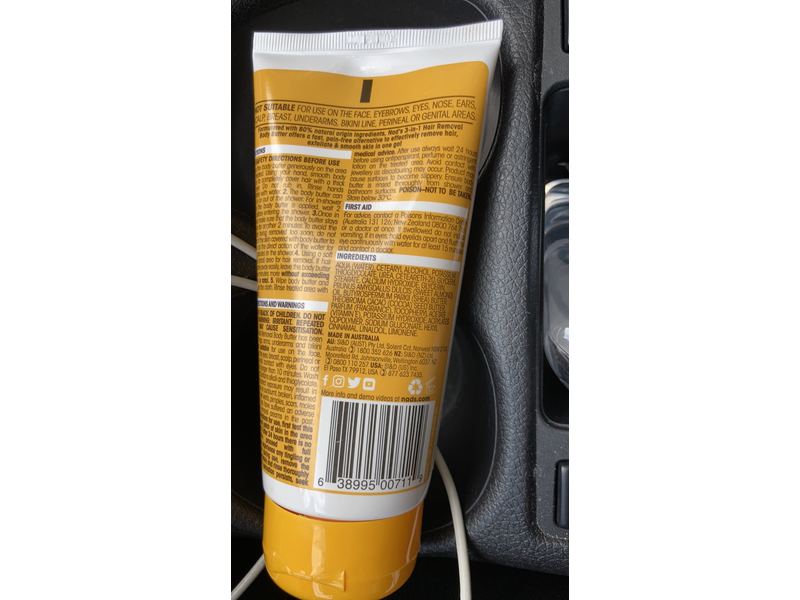 Nad's 3-in-1 Butter Body Hair Removal Butter, 5.1 fl oz / 150 mL