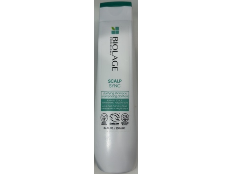 Biolage Scalp Sync Clarifying Shampoo, 8.4 fl oz/250 mL