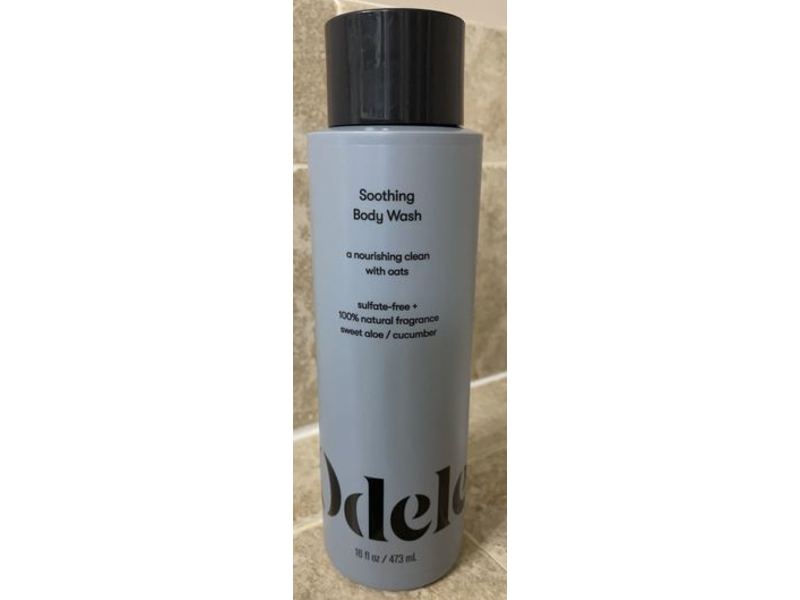 Odele Smoothing Body Wash With Oats, Sweet Aloe/Cucumber, 16 fl oz/473 mL