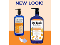 Dr.Teal's Glow & Radiance Body Wash, Vitamin C & Citrus Essential Oils, 24 fl oz/710 mL - thumbnail 3