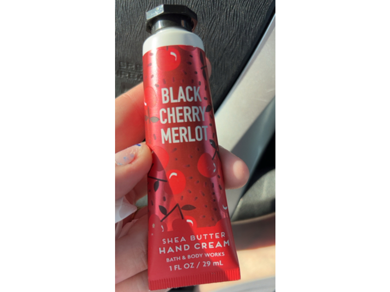 Bath & Body Works Black Cherry Merlot Hand Cream, Shea Butter, 1 fl oz/29mL