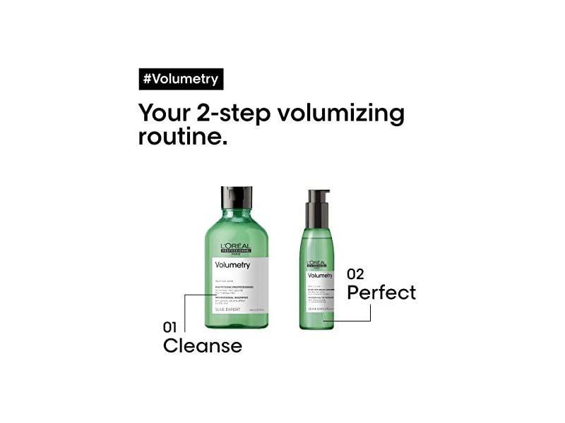 L'Oreal Professionnel Volumetry Volumizing Shampoo For Fine & Thin Hair Types | 10.1 Fl. Oz.