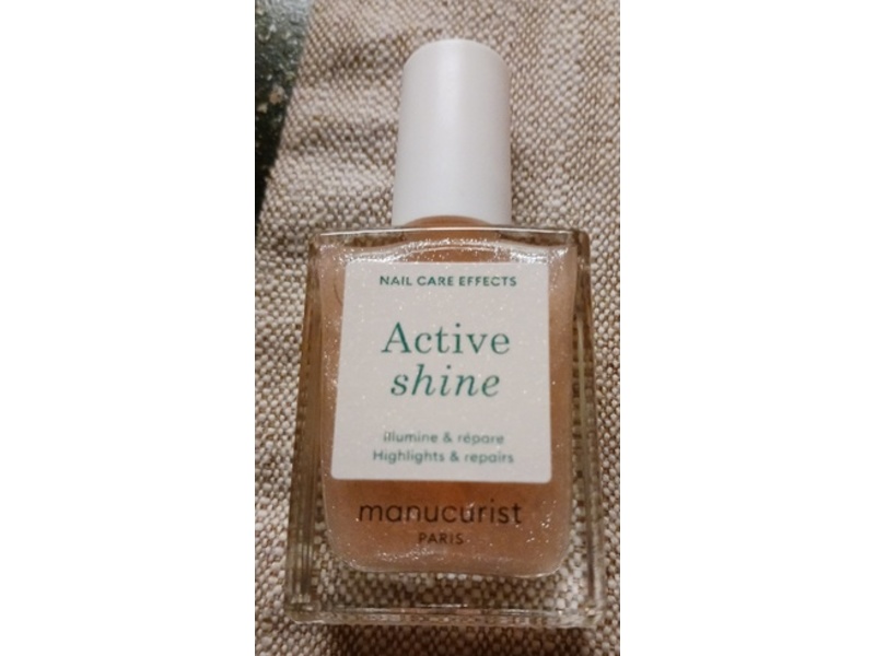 Manucurist Highlights & Repair Nail Polish, Active Shine, 0.5 oz/15 mL