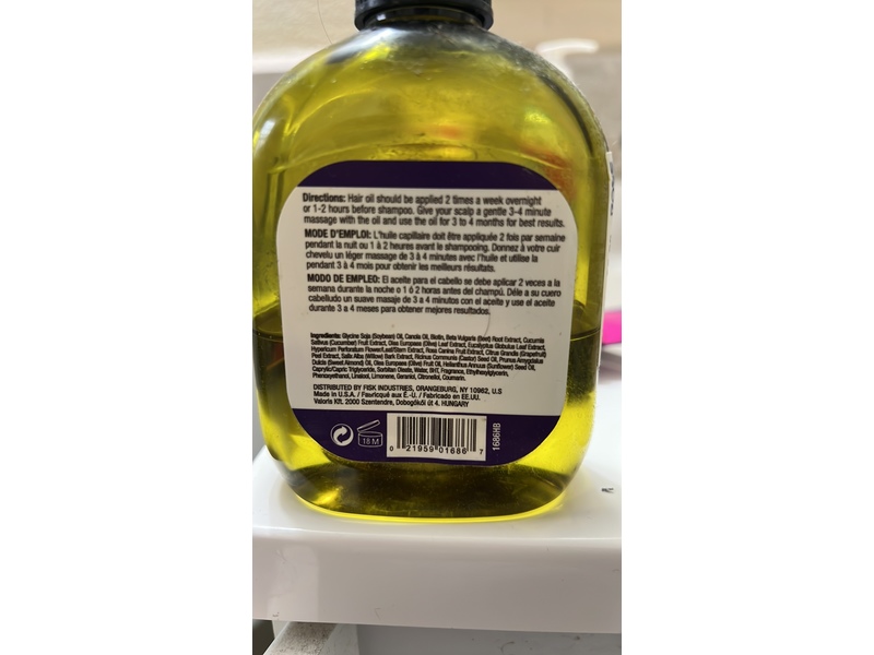 Hair Chemist Natural Castor Hair Oil, 7.78 fl oz/230 mL