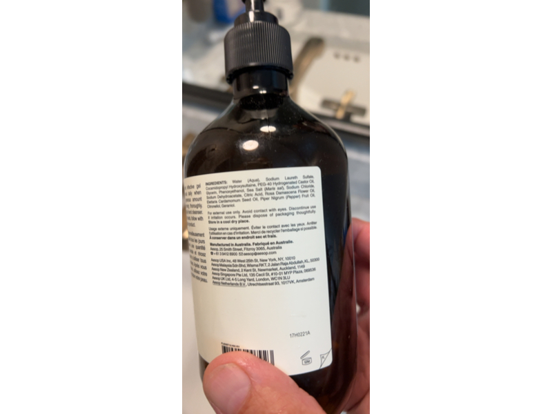 Aesop A Rose by Any Other Name Body Cleanser, 16.9 fl oz