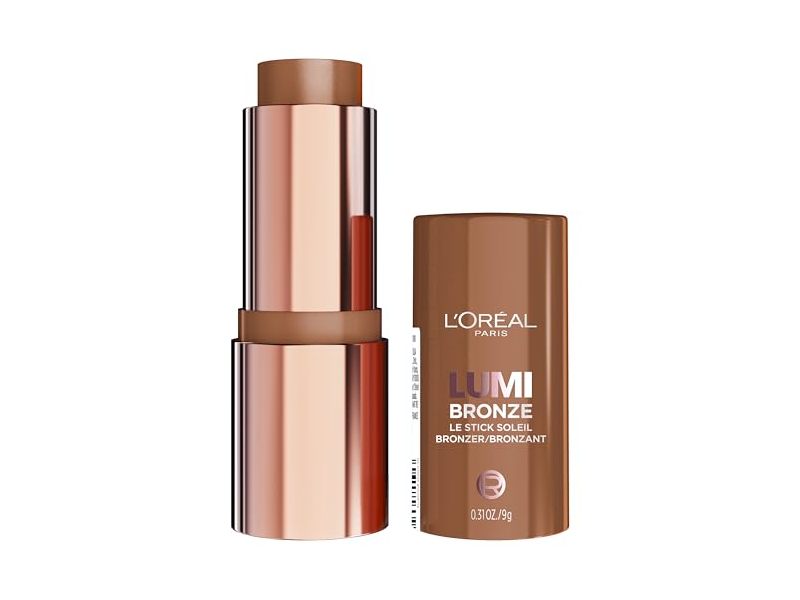 L'Oreal Paris Lumi Bronze Le Stick Soleil Bronzer, 120 Copper Bronzette, 0.31 oz/9 g