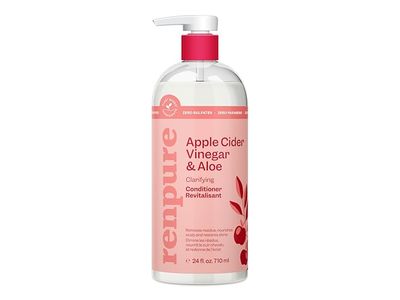 Renpure Clarify & Shine Conditioner, Apple Cider Vinegar & Aloe, 24 fl oz/710 mL