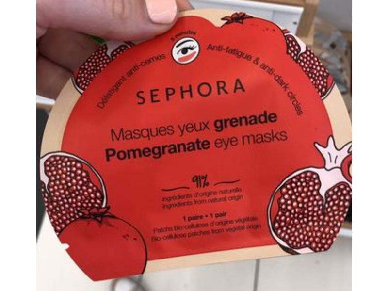 Sephora Eye Masks, Pomegranate