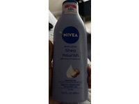 Nivea Shea Nourish Body Lotion, Shea Butter & Deep Moisture Serum, 13.5 fl oz/400 mL - thumbnail 2