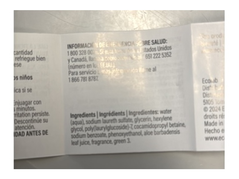 Ecolab Endure Plus Foam Hand Soap, 42.3 fl oz/1250 mL