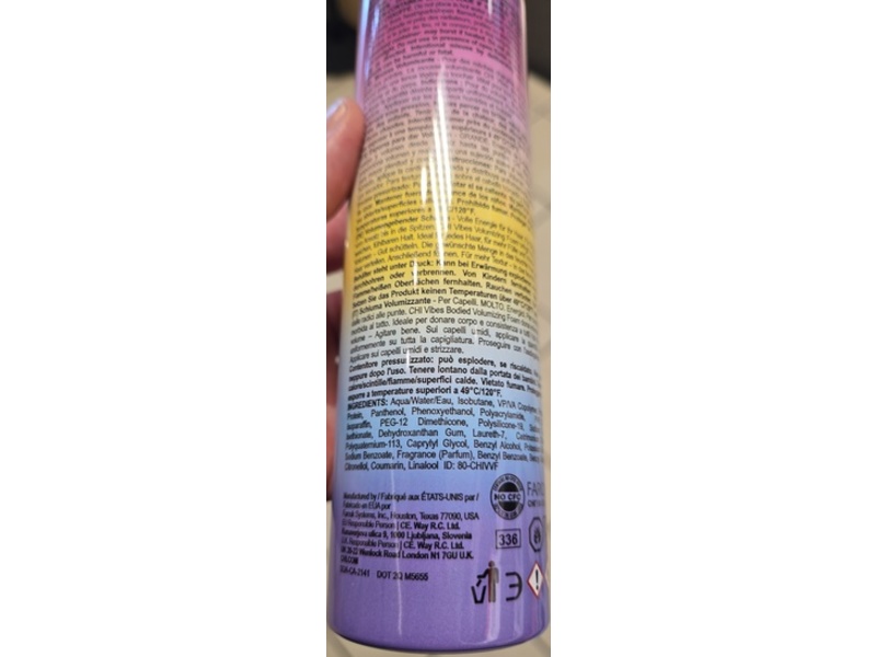 CHI Vibes Bodied Volumizing Foam, 7 oz/198 g