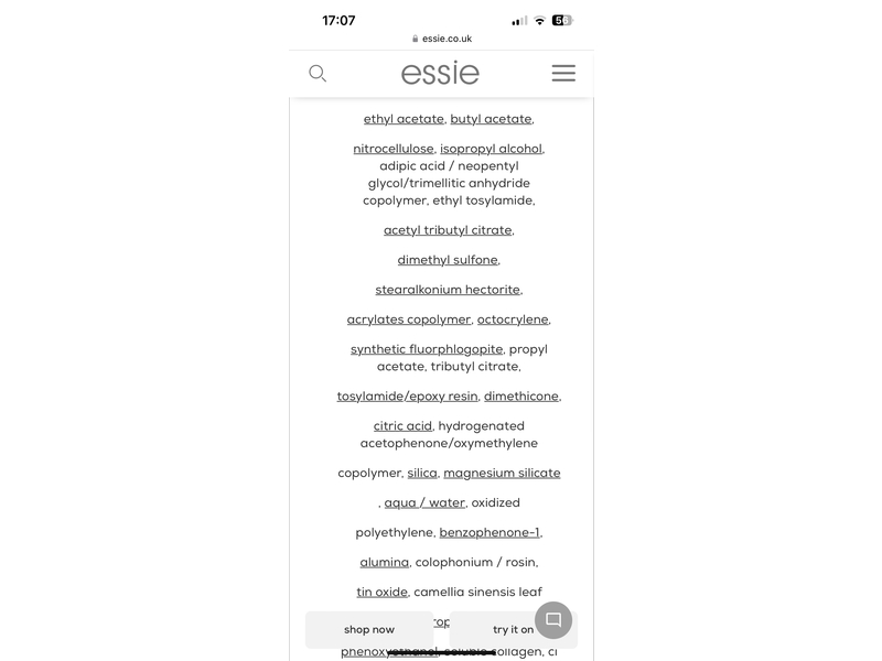 Essie Nail Lacquer, 88 Licorice, 13.5 mL