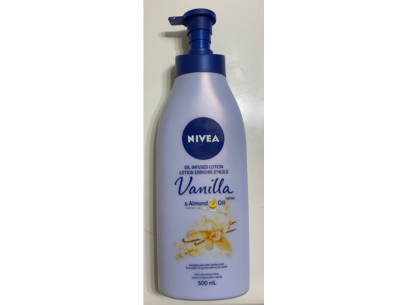 Nivea Oil Infused Lotion, Vanilla & Almond Oil, 500 mL, Pack Of 3