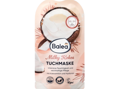 Dm Balea Sheet Mask, Milky Coconut