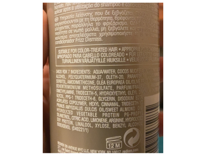 Redken Pro Frizz Dismiss Leave-In Smoothing Service, 13.5 fl oz/400 mL