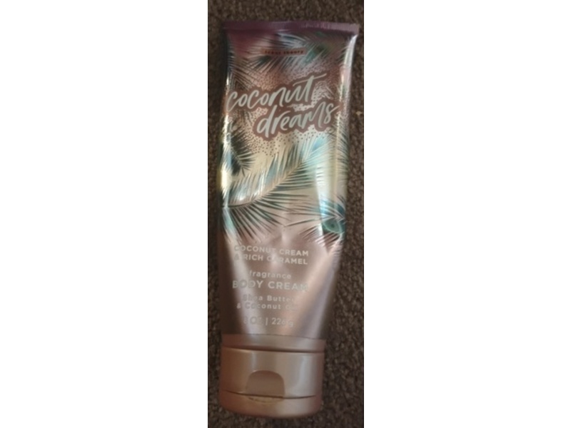Scent Theory Coconut Dreams Body Cream, 8 oz/226 g