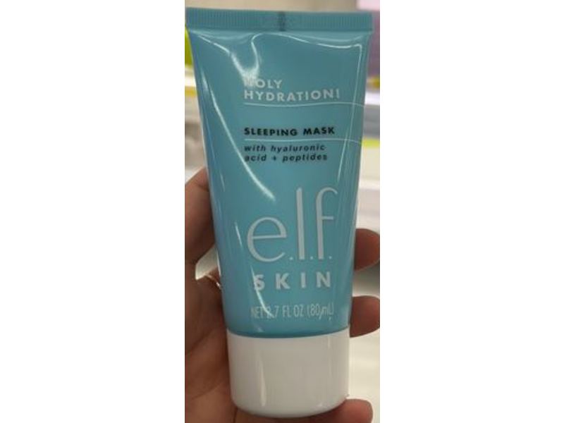 e.l.f. Skin Holy Hydration Sleeping Mask, 7 fl oz/80 mL