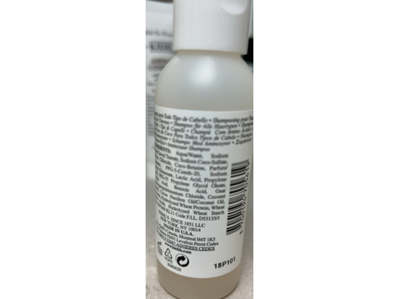 Kiehl's Amino Acid Shampoo, 2.2 fl oz/65 mL