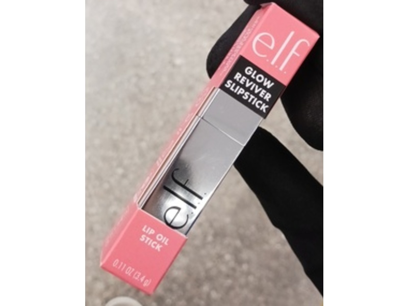 e.l.f. Glow Reviver Slipstick Lip Oil Stick, Pink-Me Energy, 0.11 oz/3.4 g