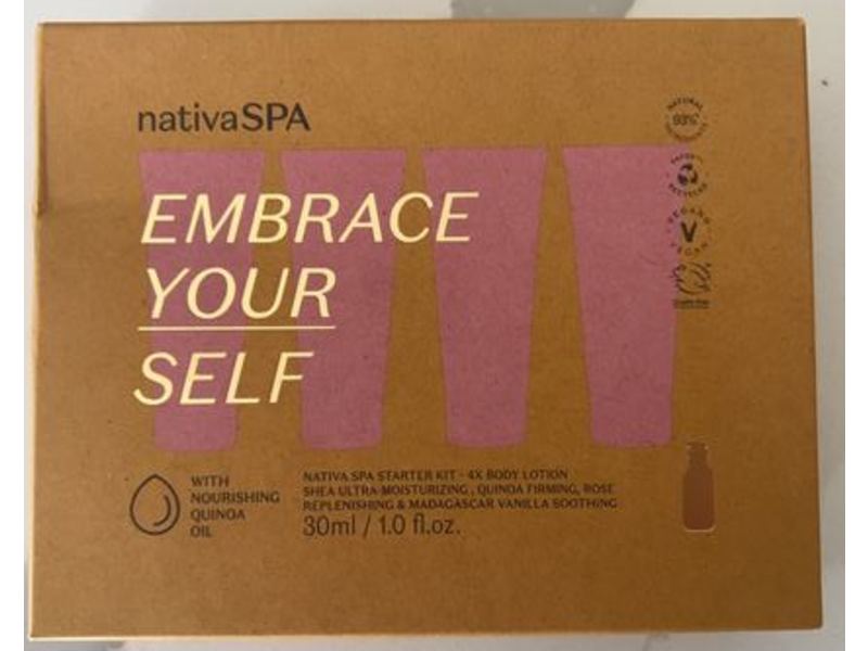 NativaSPA Embrace Your Self Starter Kit, 1.0 fl oz/30 mL